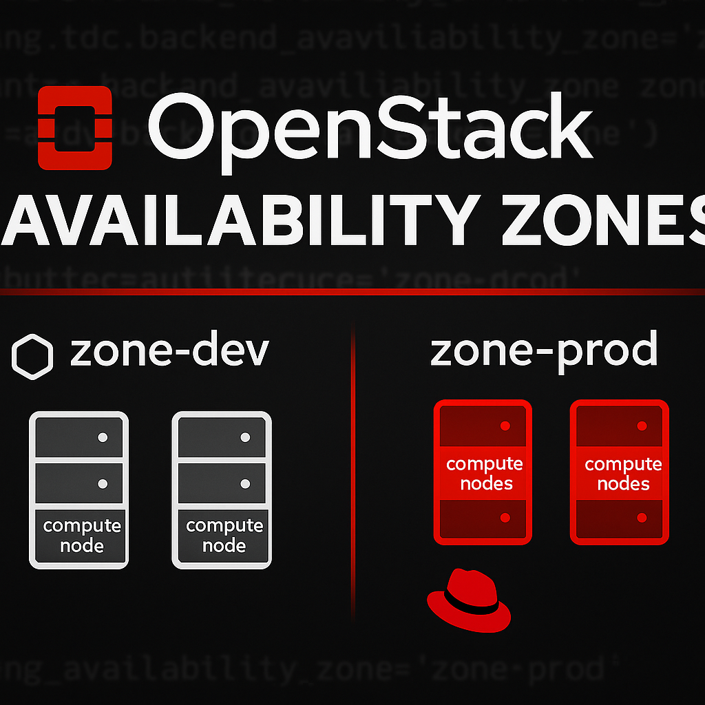 Implementing Availability Zones in Red Hat OpenStack