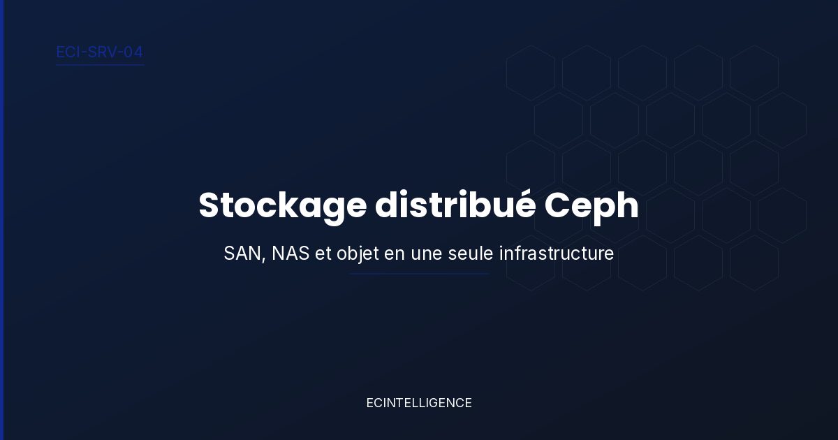 Stockage distribué Ceph