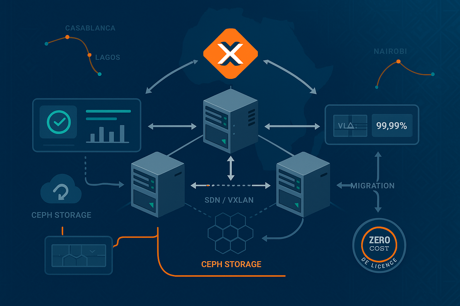 Proxmox VE Avancé : Clustering, Haute Disponibilité & Reprise d'Activité